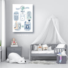 Laden Sie das Bild in den Galerie-Viewer, Geburtstagsanzeige Jungs Typ "Noah"